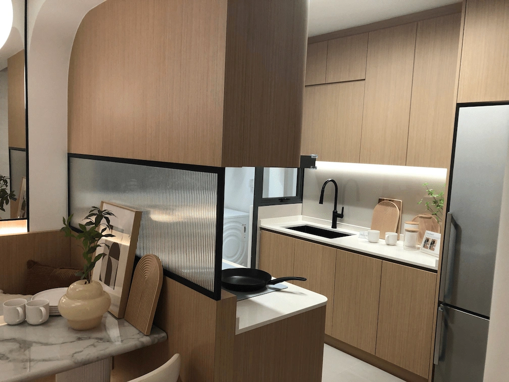 HDB Interior Design Mini Kitchen