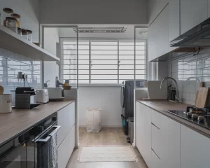 hdb interior design minimalist kitchen