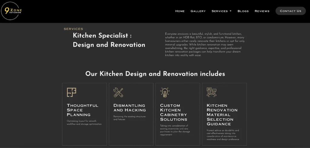 Planning a Kitchen Renovation With NineZone Interior? Don’t Start Without Asking the Right Questions!